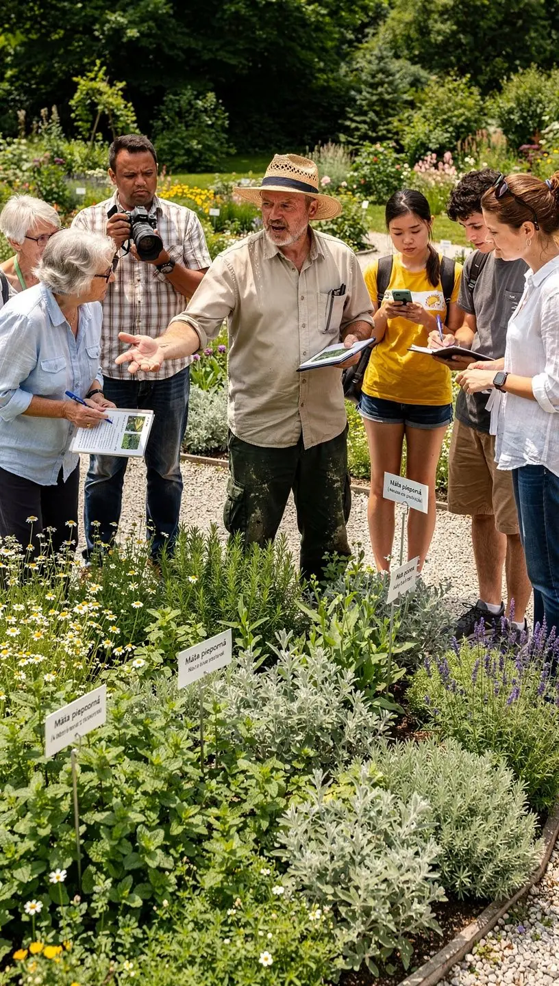 Tradičný slovenský čajový obrad so skupinou priateľov v útulnej chalúpke.